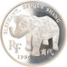 Monnaie, France, Shang Dynasty Elephant, 10 Francs-1.5 Euro, 1996, Proof, FDC