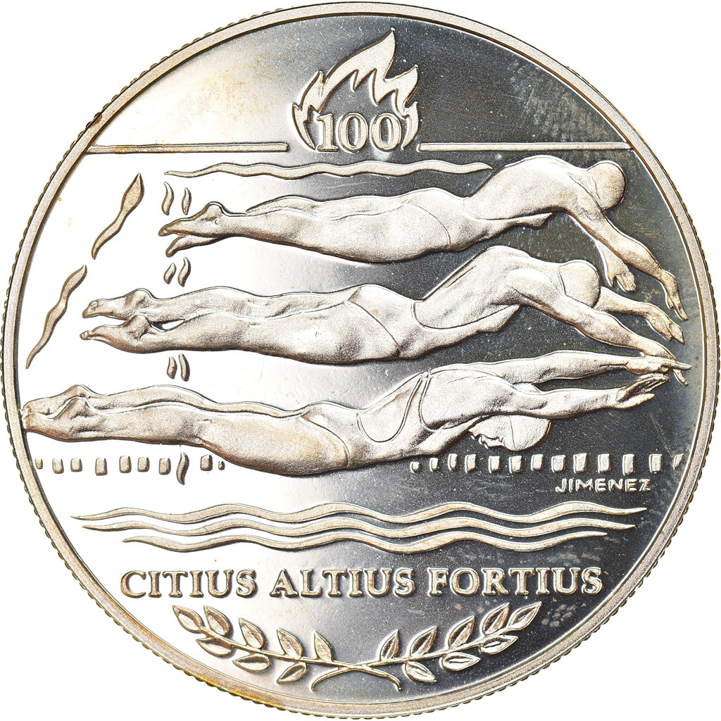 France, Medal, Atlanta Summer Olympic Games, Swimming, 1996, MS(65-70), Silver