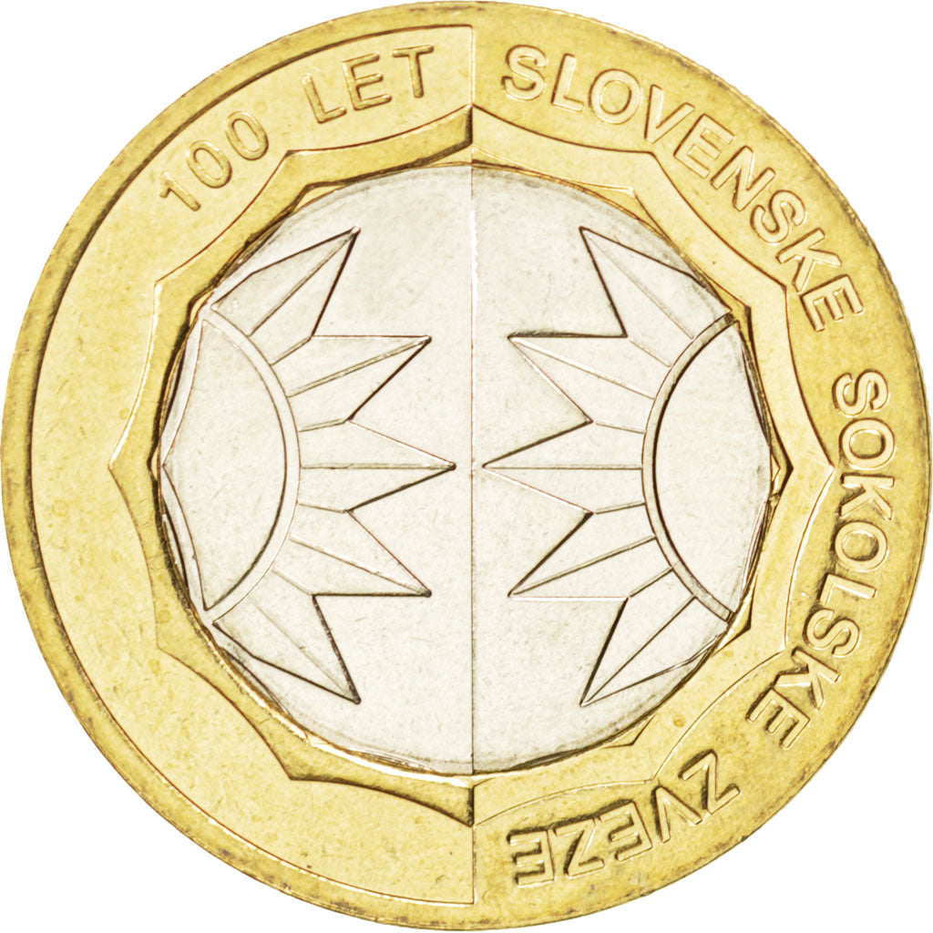 Coin, Slovenia, 500 Tolarjev, 2005, MS(63), Bi-Metallic, KM:63