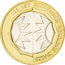 Coin, Slovenia, 500 Tolarjev, 2005, MS(63), Bi-Metallic, KM:63