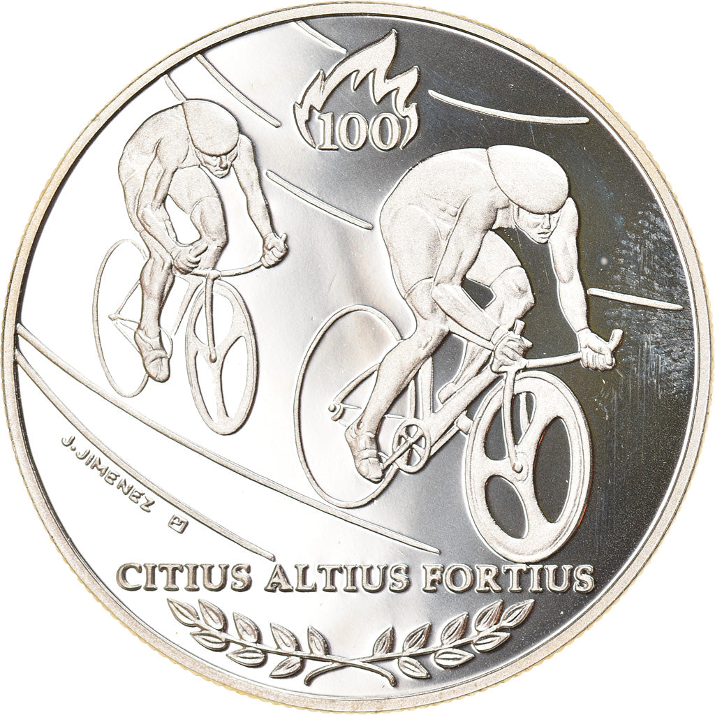France, Medal, Atlanta Summer Olympic Games, Cycling, 1996, MS(65-70), Silver