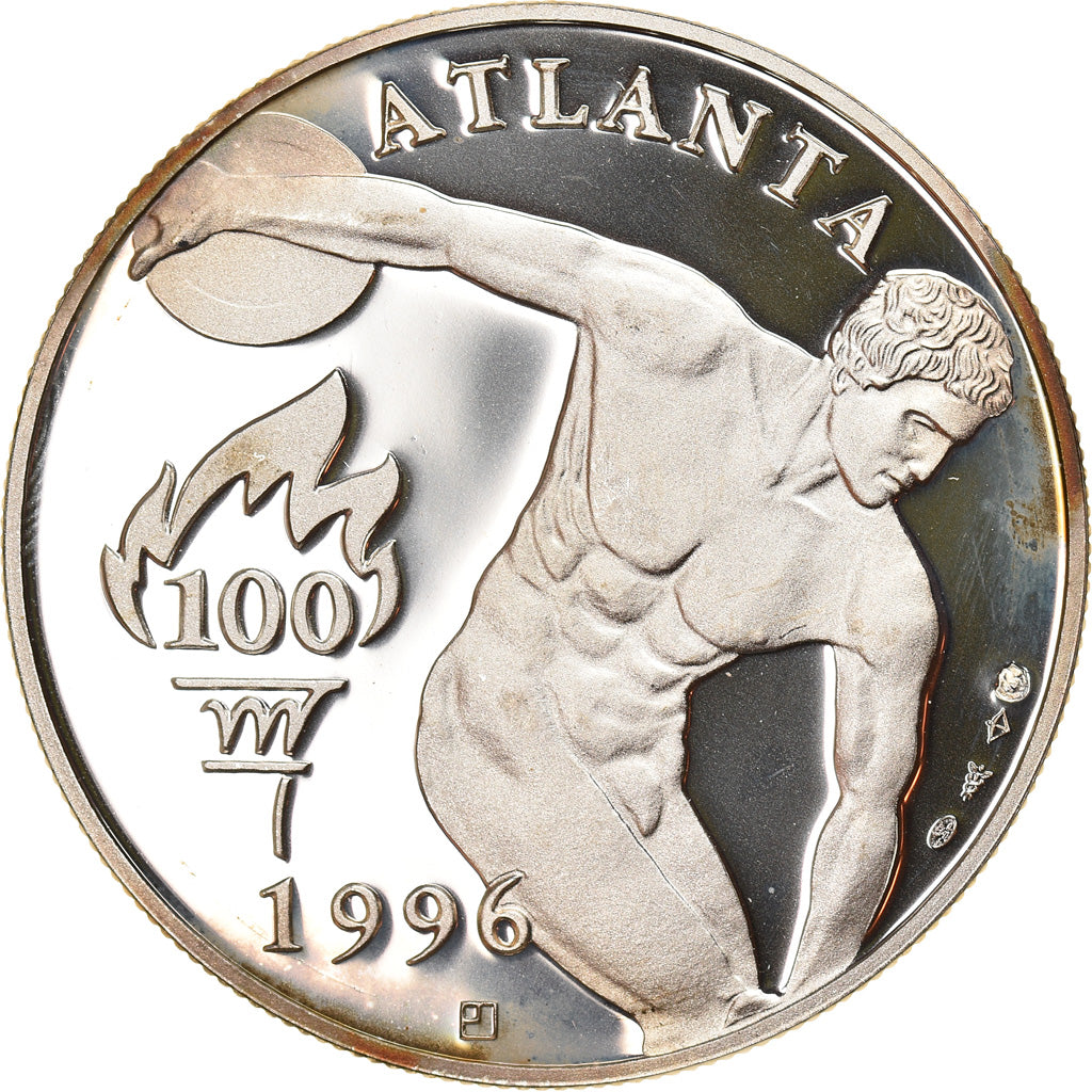 France, Medal, Atlanta Summer Olympic Games, Cycling, 1996, MS(65-70), Silver