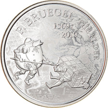 Belgio, 10 Euro, Pieter Bruegel the Elder, 2019, Proof, FDC, Argento