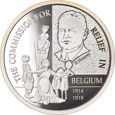 Belgien, 20 Euro, Commission for Relief in Belgium, 2016, Proof, STGL, Silber