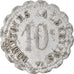 Monnaie, France, Comptoirs Albertins, Albert, 10 Centimes, TB+, Aluminium