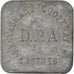 Münze, Frankreich, Restaurant Coopératif D.P.A, Castres, 50 Centimes, SS