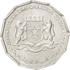 SOMALIA, 5 Senti, 1976, KM #24, MS(63), Aluminum, 20, 0.87