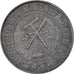 Monnaie, France, Société des Mines, Carmaux, 5 Centimes, 1917, TTB, Zinc