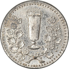 Germania, Token, Rodelheim, E. Behrend, Schone Aussicht, BB, Nickel plated zinc