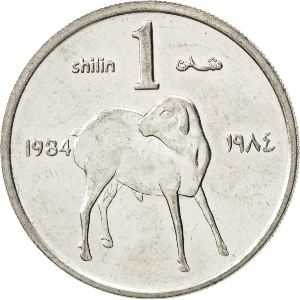 Somalie, 1 Shilling 1984, KM 27a