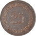 Munten, Duitsland, Gefangenenlager - Kasse, Lamsdorf, 25 Pfennig, ZF, Iron