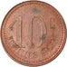 Münze, Frankreich, Nouvelles Galeries, Bordeaux, 10 Centimes, VZ, Kupfer