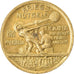 Moneda, Alemania, Kriegs Notgeld, Pforzheim, 1/2 Mark, EBC+, Latón