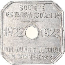 Coin, France, Société des Tramways d'Amiens, Amiens, 30 Centimes, 1922