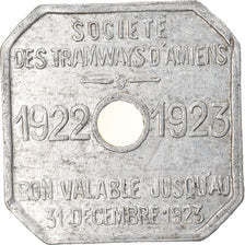 Coin, France, Société des Tramways d'Amiens, Amiens, 30 Centimes, 1922