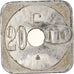 Münze, Frankreich, Tramways, Nantes, 20 Centimes, SS+, Nickel plated zinc