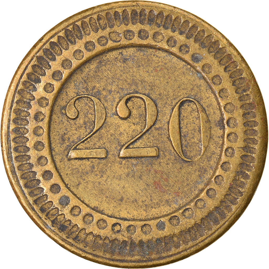 Frankreich, 20 Centimes, Token 