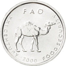 SOMALIA, 10 Shillings / Scellini, 2000, KM #46, MS(63), Aluminum, 21.9, 1.41