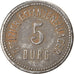 Moneta, Niemcy, Offiziers Gefangenenlager, Burg, 5 Pfennig, EF(40-45), Żelazo