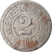 Moneta, Germania, Kriegsgefangenenlager, Dülmen, 2 Pfennig, BB, Ferro