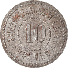 Munten, Duitsland, Kriegsgefangenenlager, Dülmen, 10 Pfennig, ZF, Iron