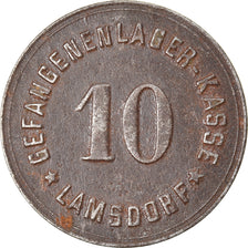 Moeda, Alemanha, Gefangenenlager - Kasse, Lamsdorf, 10 Pfennig, EF(40-45), Ferro