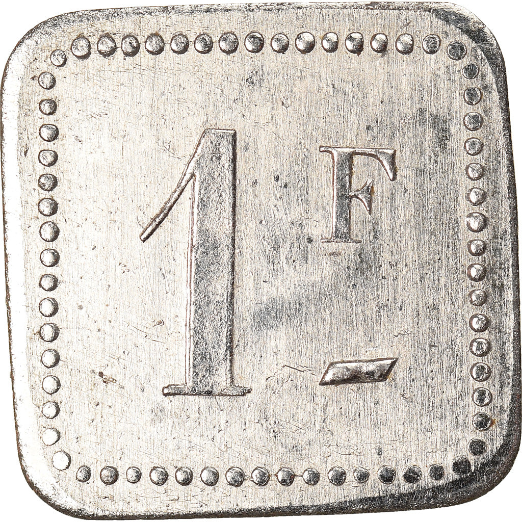 Moneta, Belgia, Dépôt de Mons, Prisonniers de Guerre, Mons, 1 Franc