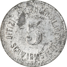 Moneta, Germania, Offizier Gefangenenlager, Schwarmstedt, 5 Pfennig, BB, Zinco
