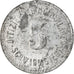 Moneta, Germania, Offizier Gefangenenlager, Schwarmstedt, 5 Pfennig, BB, Zinco