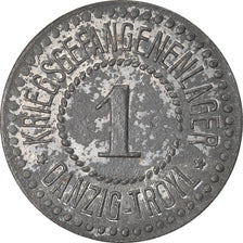Moneta, Germania, Kriegsgefangenenlager, Danzig-Troyl, Pfennig, BB, Zinco