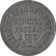 Moneta, Germania, Kriegsgefangenenlager, Hassenberg, 5 Pfennig, BB, Zinco