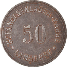 Moneta, Niemcy, Gefangenenlager - Kasse, Lamsdorf, 50 Pfennig, EF(40-45)