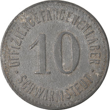 Monnaie, Allemagne, Offizier Gefangenenlager, Schwarmstedt, 10 Pfennig, TB+