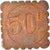 Münze, Frankreich, Uncertain Mint, 50 Centimes, Denomination on both sides
