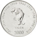 SOMALIA, 10 Shillings / Scellini, 2000, KM #92, MS(63), Nickel Clad Steel, 25,..