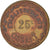 Munten, Frankrijk, Etablissements OSSART, Montpellier, 25 Centimes, 1921, ZF