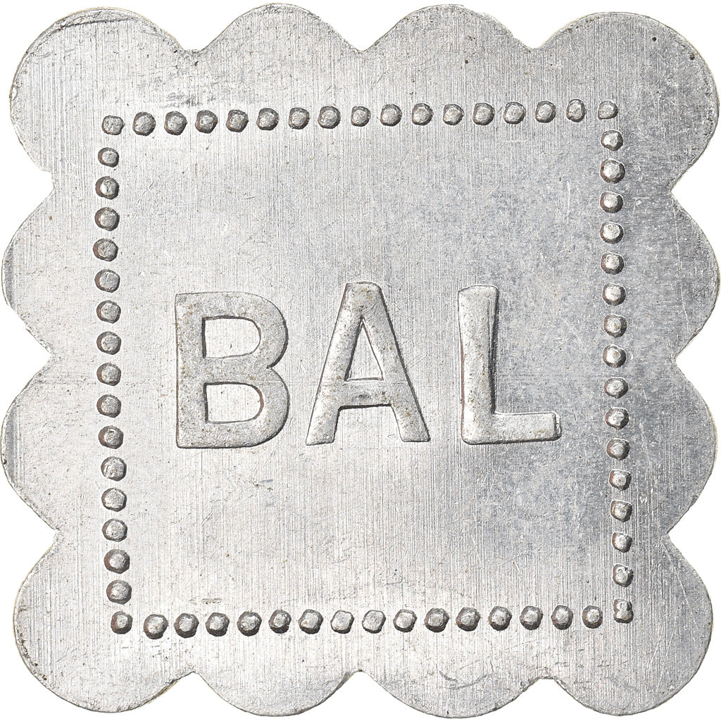 France, Jeton, BAL, Bon pour une Danse, SUP, Aluminium