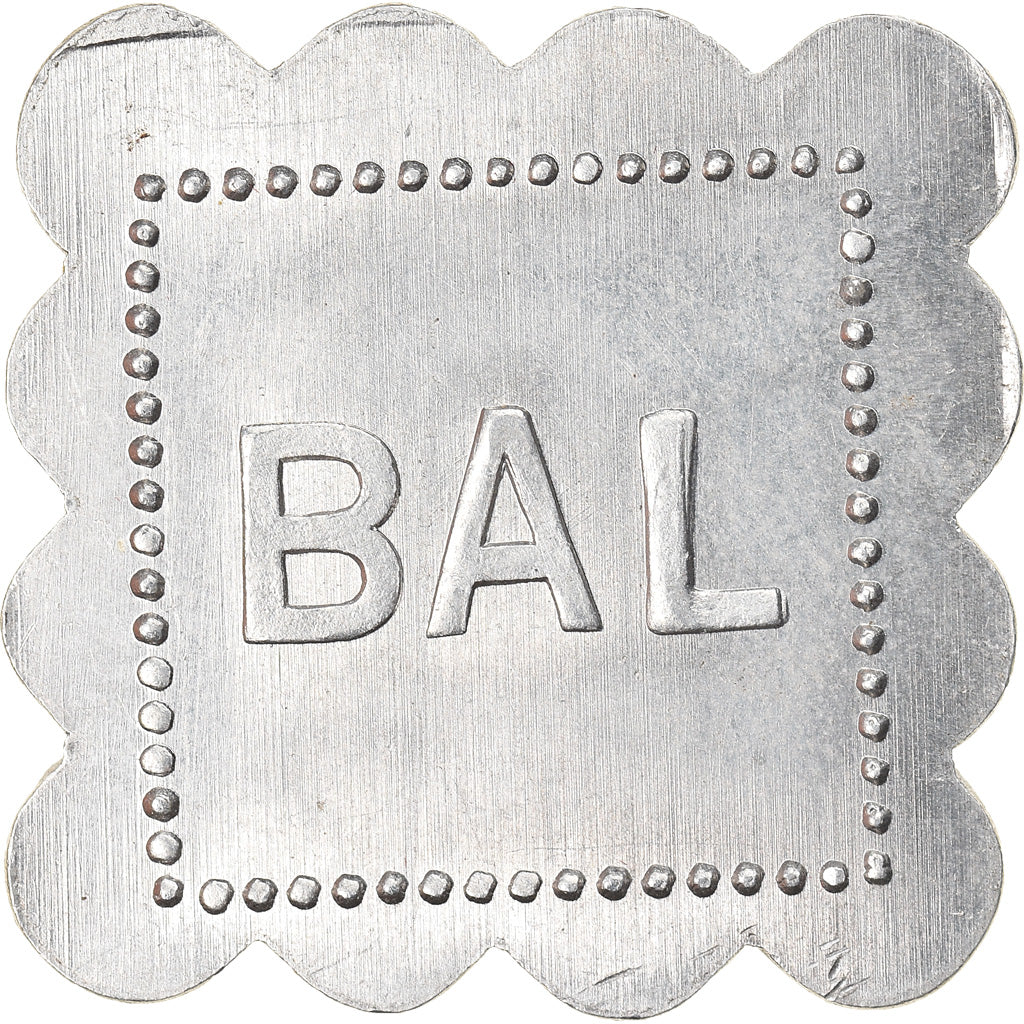 Frankreich, Token, BAL, Bon pour une Danse, UNZ, Aluminium