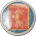 Moneta, Francia, Timbre-Monnaie, Crédit Lyonnais, Paris, 10 Centimes, SPL-