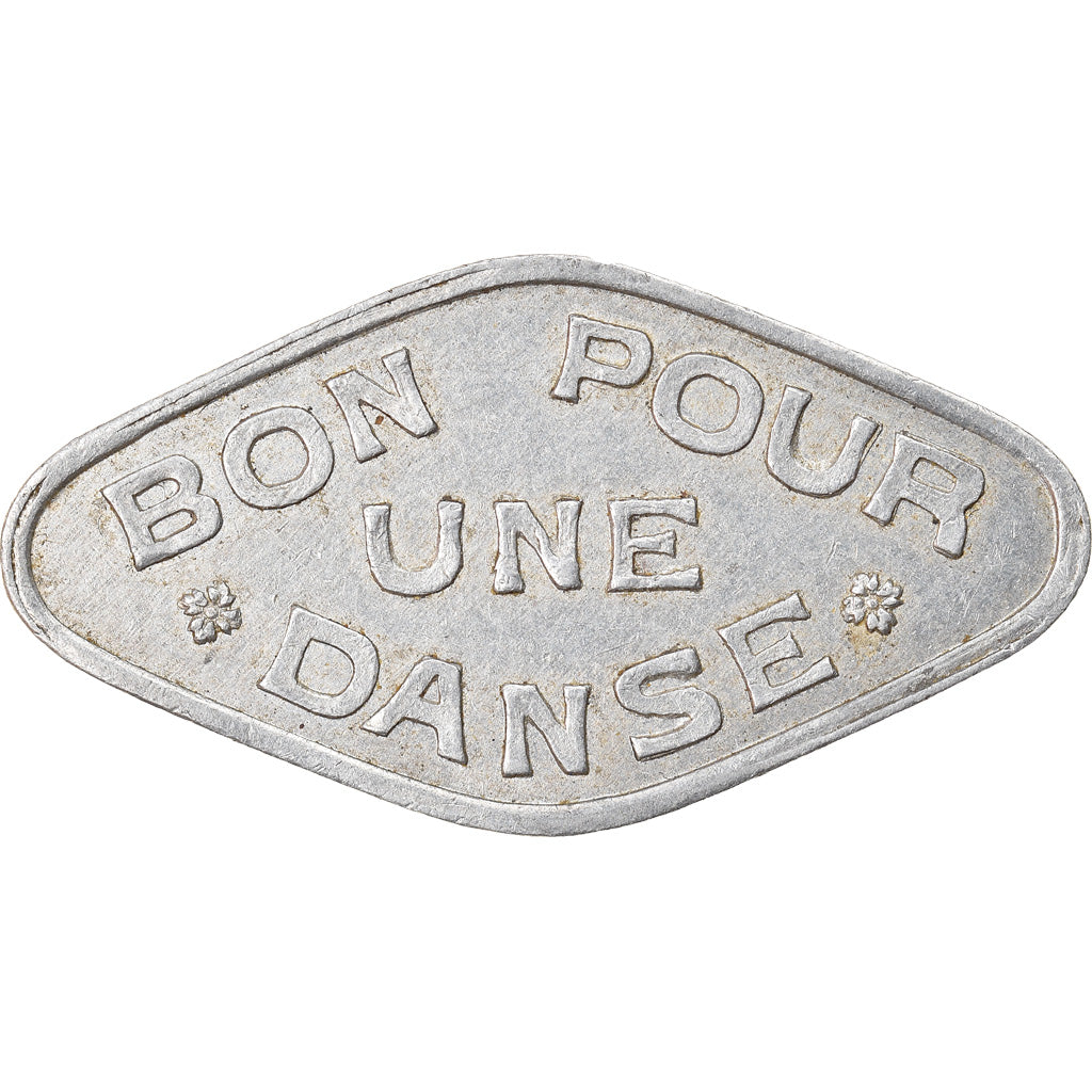 France, Jeton, Paris, A la Boule Rouge, Léon POUYET, Bon pour une Danse, TTB