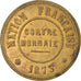 Münze, Frankreich, Nation Française, Contre-Monnaie, 1 Franc, 1873, SS+