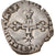 Moneda, Francia, Henri III, Sol Parisis, 1578, Dijon, BC+, Vellón, Sombart:4474