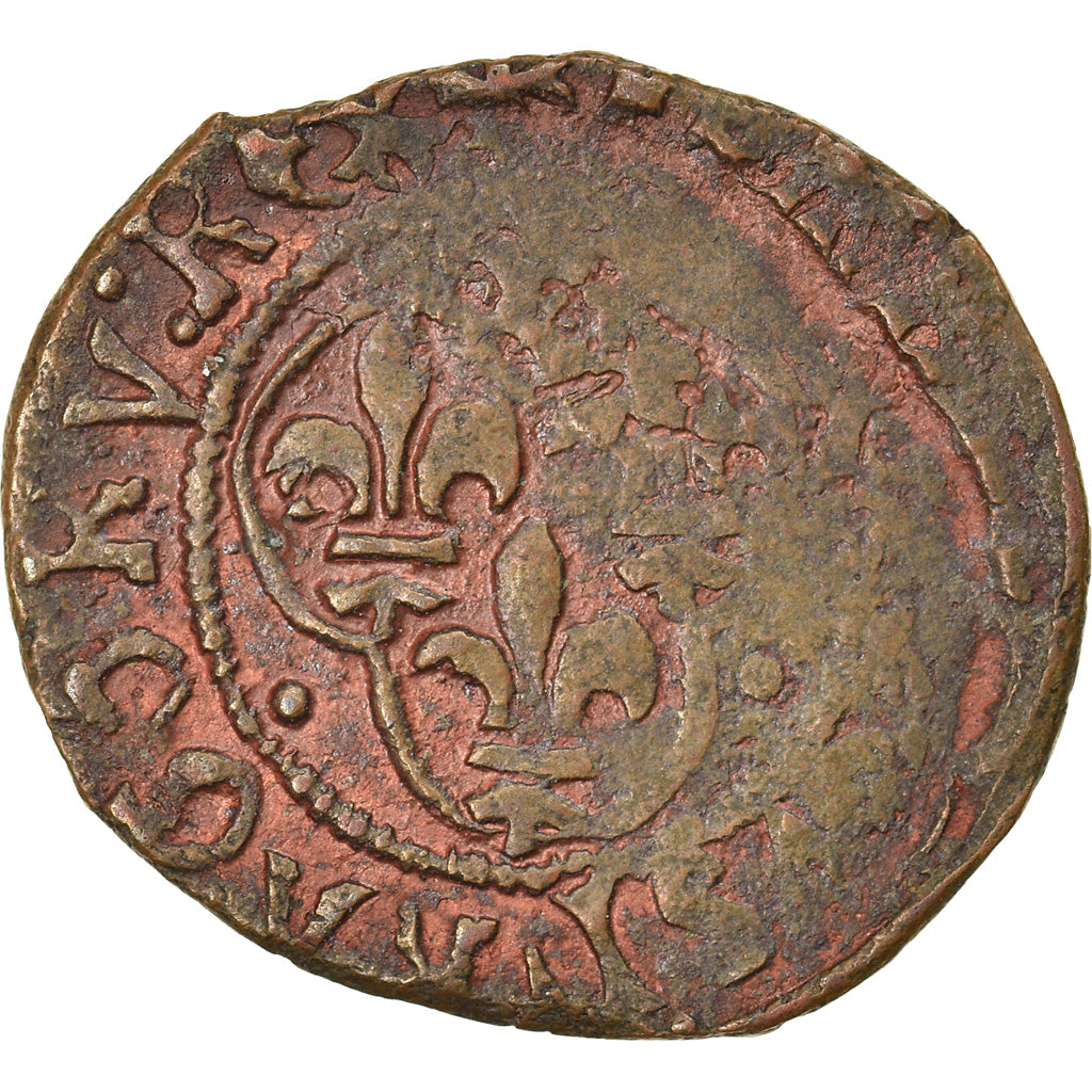 Münze, Frankreich, François Ier, Double Tournois, Uncertain Mint, S, Billon