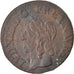 Coin, France, Louis XIII, Double Tournois, 1642, Corbeil, VF(30-35), Copper