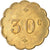 Munten, Frankrijk, Uncertain Mint, 30 Centimes, Denomination on both sides, ZF+