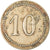 Coin, France, Uncertain Mint, 10 Centimes, Denomination on both sides