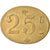 Münze, Frankreich, Uncertain Mint, 25 Centimes, Denomination on both sides, SS