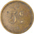 Moneda, Francia, Uncertain Mint, 5 Centimes, Denomination on both sides, MBC