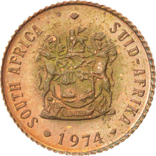 SOUTH AFRICA, 1/2 Cent, 1974, KM #81, MS(63), Bronze, 1.94