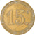 Moneda, Francia, Uncertain Mint, 15 Centimes, Denomination on both sides, BC+